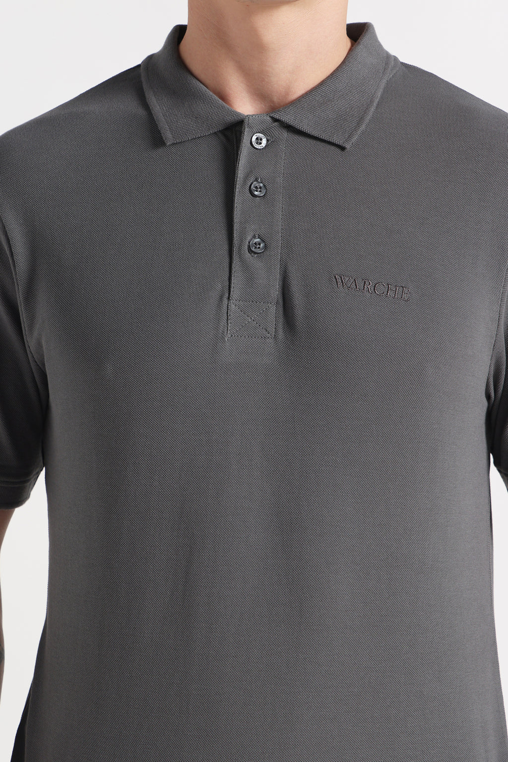 Stone Dusk Polo Organic Cotton T-Shirt – 220 GSM