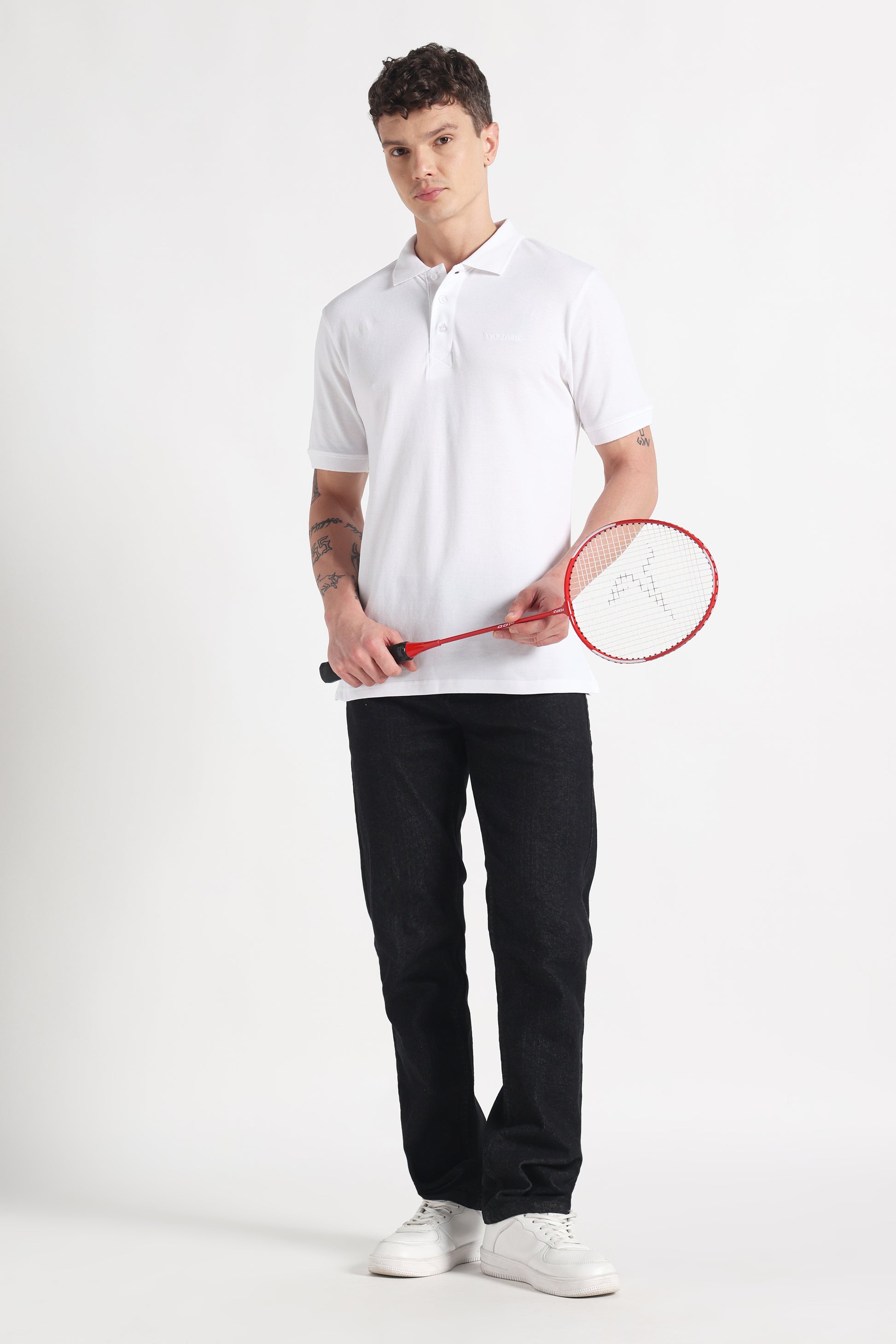 Frost Veil Polo Organic Cotton T-Shirt – 220 GSM